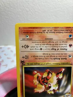 1999 Pokemon Wizards Black Star Promos Arcanine #6 - Image 4