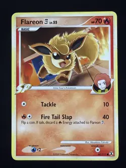 Flareon E4 60/111 Common Rising Rivals Pokemon MP - Image 1