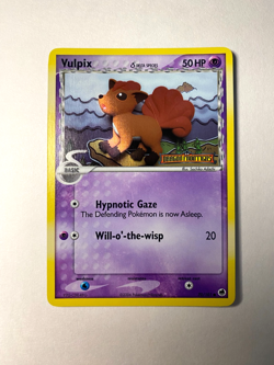 Vulpix Delta Species Ex Dragon Frontiers Holo Stamped 70/101 LP Pokemon - Image 1