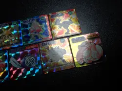 Pokemon GB Pocket Mini Card Prism Holo x7 Alakazam Hitmonlee Hitmonchan etc#5756 - Image 3