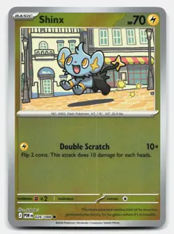 Shinx 026/088 Common Perfect Order Pokemon Reverse Holo Near Mint - Image 1