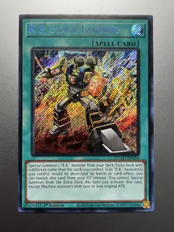 Yugioh - R.B. Stage Landing Secret Rare DUAD-EN096, Near Mint, 1st Edition - Image 1