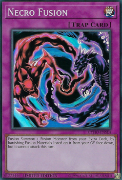 Yu-Gi-Oh! - Necro Fusion -Limited Edition - Super Rare - CYHO-ENSE4 - NM/M - Image 1
