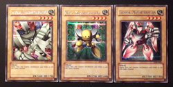 Yu-Gi-Oh! Alpha, Beta, Gamma Magnetkrieger, DOR-G001-003, Parallel SCR, Played - Image 1
