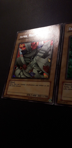 Yu-Gi-Oh! Alpha, Beta, Gamma Magnetkrieger, DOR-G001-003, Parallel SCR, Played - Image 2