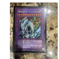 Konami Dragon Master Knight Secret Rare Holo Unlimited RP02-EN097 Retro Pack 2 - Image 1