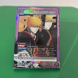 Bleach Union Arena Ichigo Kurosaki UE01BT/BLC-1-041 SR NM - Image 2
