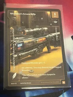Wonders of The First Silvershot's Arcane Rifle Mythic Call Of Stones BAA-T2 - Image 1
