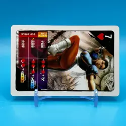 CHUN-LI Street Fighter 4 Not for sale Trump Playing Card Heart 7 CAPCOM Japan - Image 2