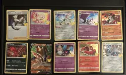 Pokemon Celebrations Card Lot Pikachu, Mew, Solgaleo, Groudon, Lunala - English - Image 1