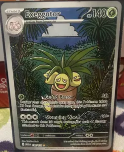 Pokemon TCG Mega Evolution Exeggutor Card #135/132 Near Mint Condition - Image 1