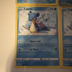 Pokemon Rare Lapras Lot of 6 NM/LP Condition Cards See Pictures! - Image 3