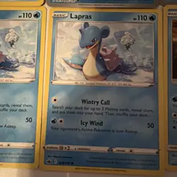 Pokemon Rare Lapras Lot of 6 NM/LP Condition Cards See Pictures! - Image 4