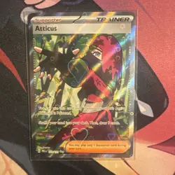 Pokemon TCG Atticus 133/131 Prismatic Evolutions Ultra Rare Card NM/Mint - Image 1