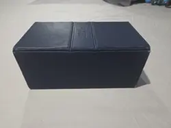 USED Ultimate Guard Twin Flip n Tray Blue 200+ Monocolor Deck Case Card Storage - Image 4