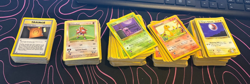 Vintage Pokemon Cards Lot 1999 WOTC Base Set Pikachu Charmander Wartortle Mixed - Image 1