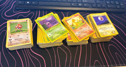 Vintage Pokemon Cards Lot 1999 WOTC Base Set Pikachu Charmander Wartortle Mixed - Image 2