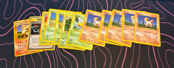 Vintage Pokemon Cards Lot 1999 WOTC Base Set Pikachu Charmander Wartortle Mixed - Image 4