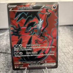 Yveltal EX Full Art Holo Pokemon Card 105/088 210 HP Basic English - Image 1