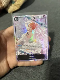 One Piece CCG Nami OP15-086 Special Holo Character Card 6000 Power - Image 1