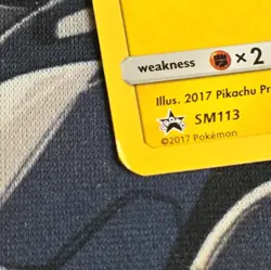 Pokemon ASH'S PIKACHU Card BLACK STAR PROMO Set SM114 & SM113 I Choose You Movie - Image 4