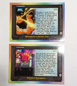 Pokemon Pikachu card bundle - 2000 Topps Non Holo TV Series 2 cards x2 - Image 2