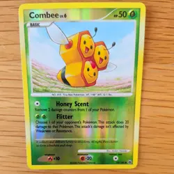 COMBEE 59/100 POKEMON CARD (MAJESTIC DAWN SET) REVERSE HOLO - Image 1