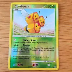 COMBEE 59/100 POKEMON CARD (MAJESTIC DAWN SET) REVERSE HOLO - Image 2
