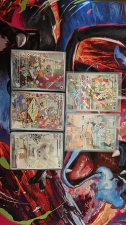Pokemon Card Lot Cards Mixed Hits Sleeved Bundle Near Mint - Image 1