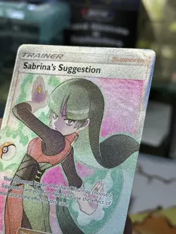 Sabrina's Suggestion 181/181 Team Up 2019 Full Art Holo Rare Pokemon Card TCG - Image 5