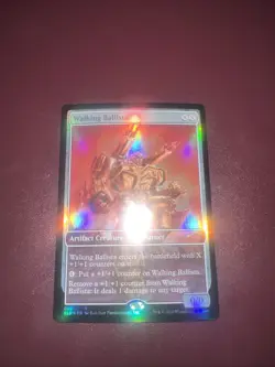 Magic the Gathering Secret Lair Walking Ballista Card #058 Foil - Image 1