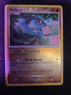 Riolu (Cracked Ice Holo) 016/017 Miscellaneous Cards & Products Holo - Image 1