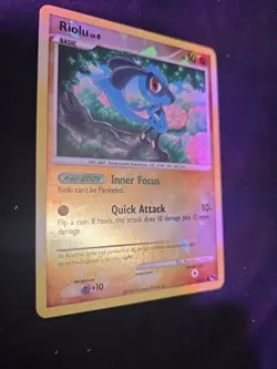 Riolu (Cracked Ice Holo) 016/017 Miscellaneous Cards & Products Holo - Image 4
