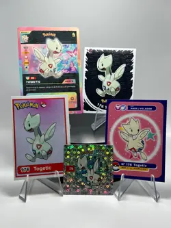 Pokemon Togetic Set of 5 - #176 Peru/NON-TCG Cards & Stickers - Image 1