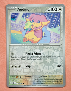 Audino~ Cute Pokemon Cards ~ Pretty in Pink & Pastel Gallery~ Pink Pokemon - Image 1