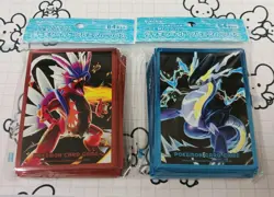 Pokemon Card Sleeve Set Koraidon Miraidon Deck Shield Japan Official - Image 1