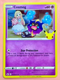 Cosmog~Cute Pink Pokemon Cards~Pretty in Pink & Pastel Gallery~Cute Pokemon - Image 1