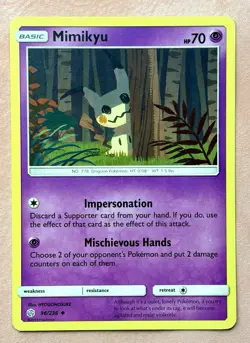 Mimikyu~Cute Pokemon Cards~ Pretty in Pink Pokemon & Pastel Gallery - Image 1
