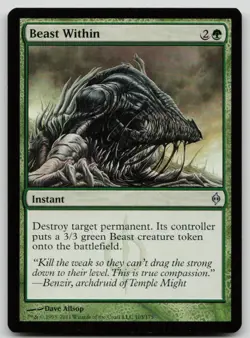 Beast Within U New Phyrexia 103 NM - Image 1