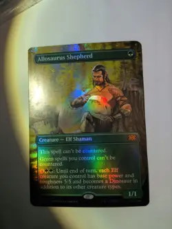 Allosaurus Shepherd (Borderless Foil) Double Masters 2022 - Image 2