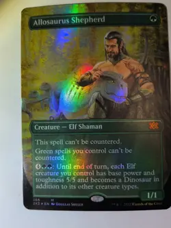 Allosaurus Shepherd (Borderless Foil) Double Masters 2022 - Image 3
