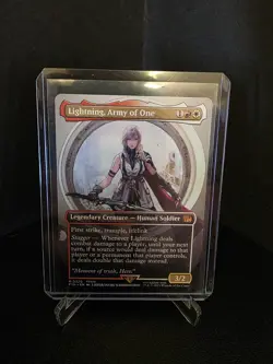 Magic the gathering Lightning, Army of One (0320) (Borderless) - Image 1
