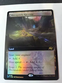 MTG Muraganda Raceway FOIL Ext ART - Aetherdrift - Image 1