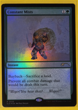 CONSTANT MISTS - Rainbow Foil - Secret Lair - MTG Rare #2026 - Phil Foglio - Image 1