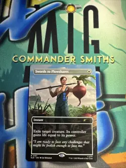 Swords to Plowshares THE OFFICE 🔥 Borderless NonFOIL 🔥 MTG 2167 NM Secret Lair - Image 1