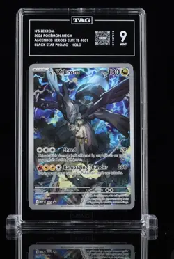 N’s Zekrom Promos. Pokemon CENTER Exclusive AND Regular TAG 9 Card Bundle - Image 2