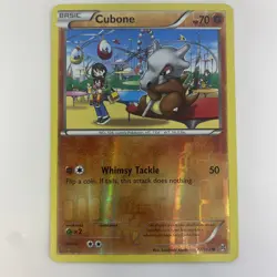 Pokemon Cubone 77/162 Breakthrough Reverse Holo Card LP - Image 1