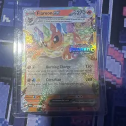 Flareon Ex 14/131 Stamped Pokemon Prismatic Evolutions Sealed Promo - Image 1