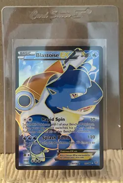 Pokemon Blastoise EX 142/146 XY Full Art Ultra Rare Full art MINT - Image 1