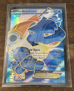 Pokemon Blastoise EX 142/146 XY Full Art Ultra Rare Full art MINT - Image 3